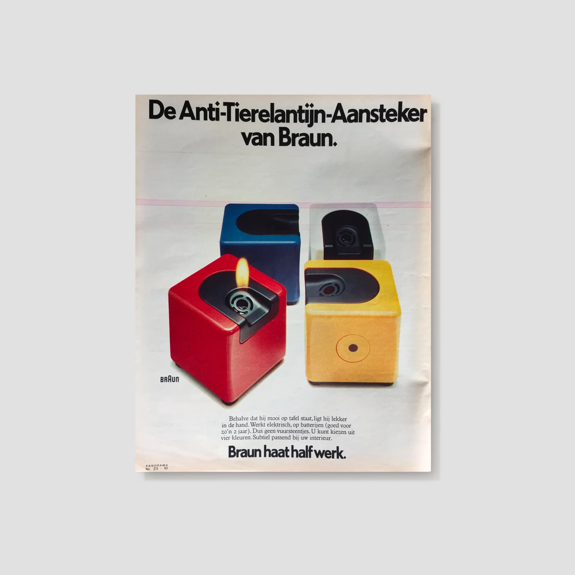 Braun T3 Domino Lighter Yellow - Image 4